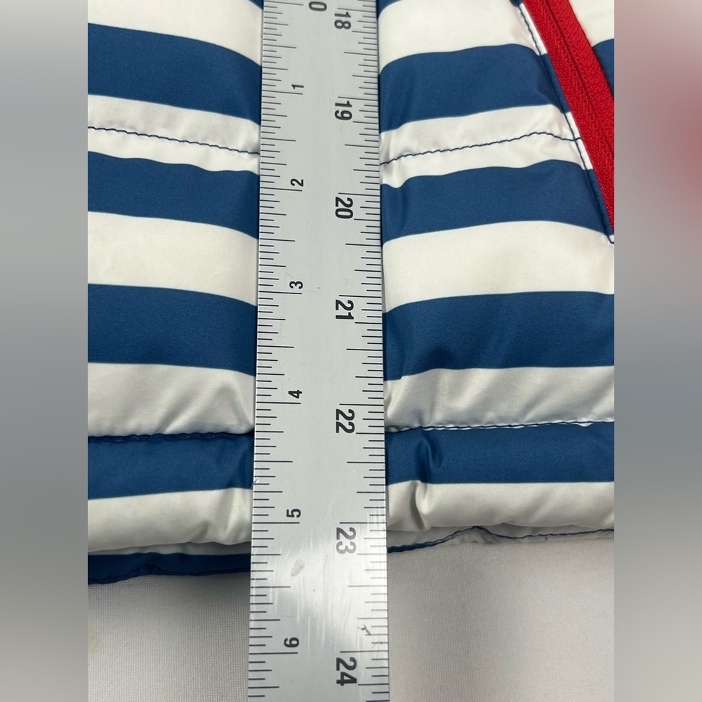 The North Face Goose Down 700 International Nuptse RU14 Blue & White Vest Small - Picture 9 of 12